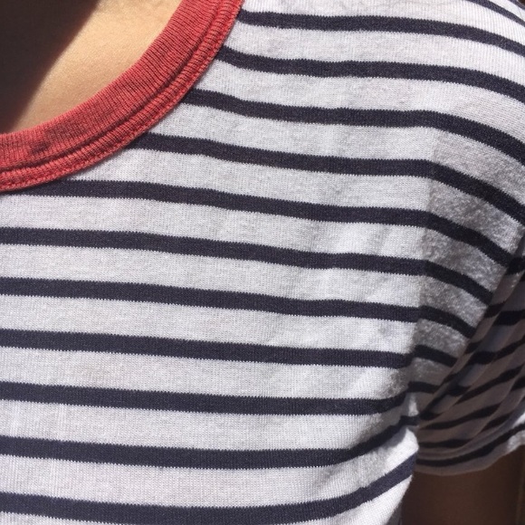 Brandy Melville Striped Tee - Picture 3 of 4